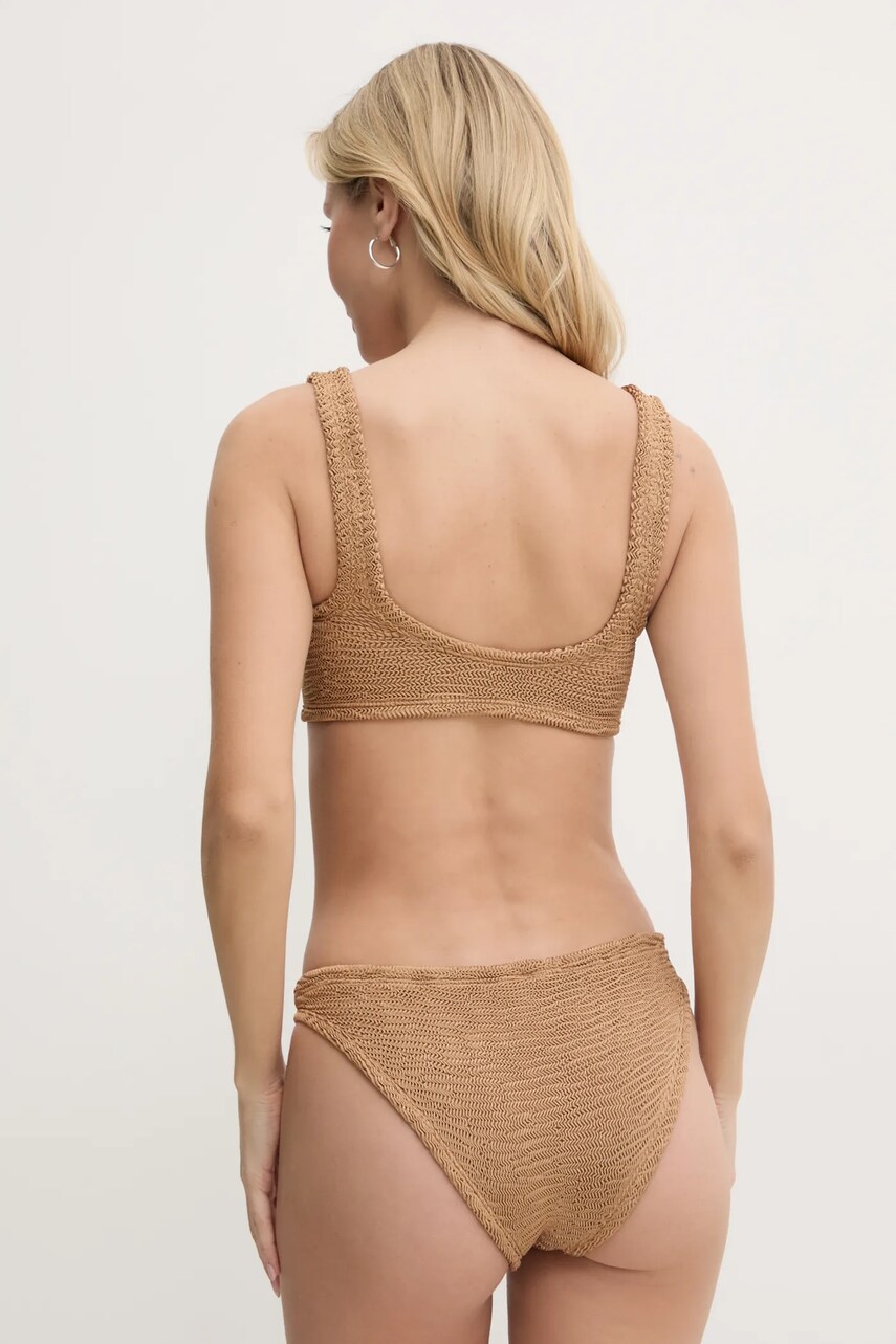 Роздільний купальник PARAMIDONNA колір коричневий м'яка чашечка SS24ICM