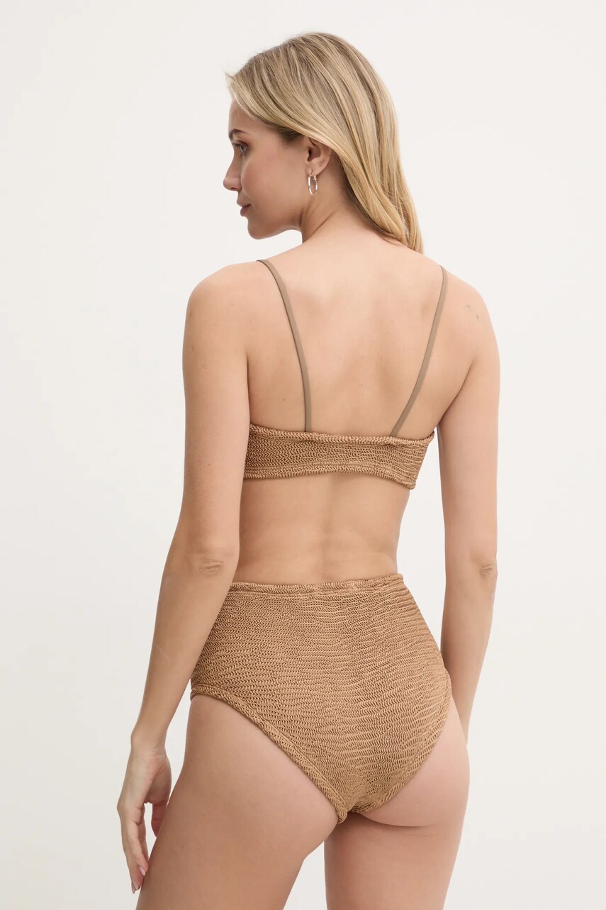 Роздільний купальник PARAMIDONNA колір коричневий м'яка чашечка SS24MCM
