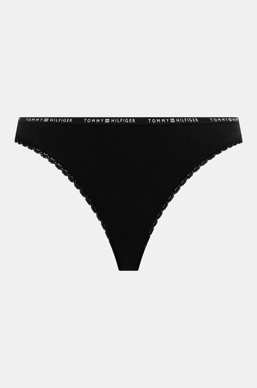 Труси Tommy Hilfiger 3-pack колір чорний UW0UW05954