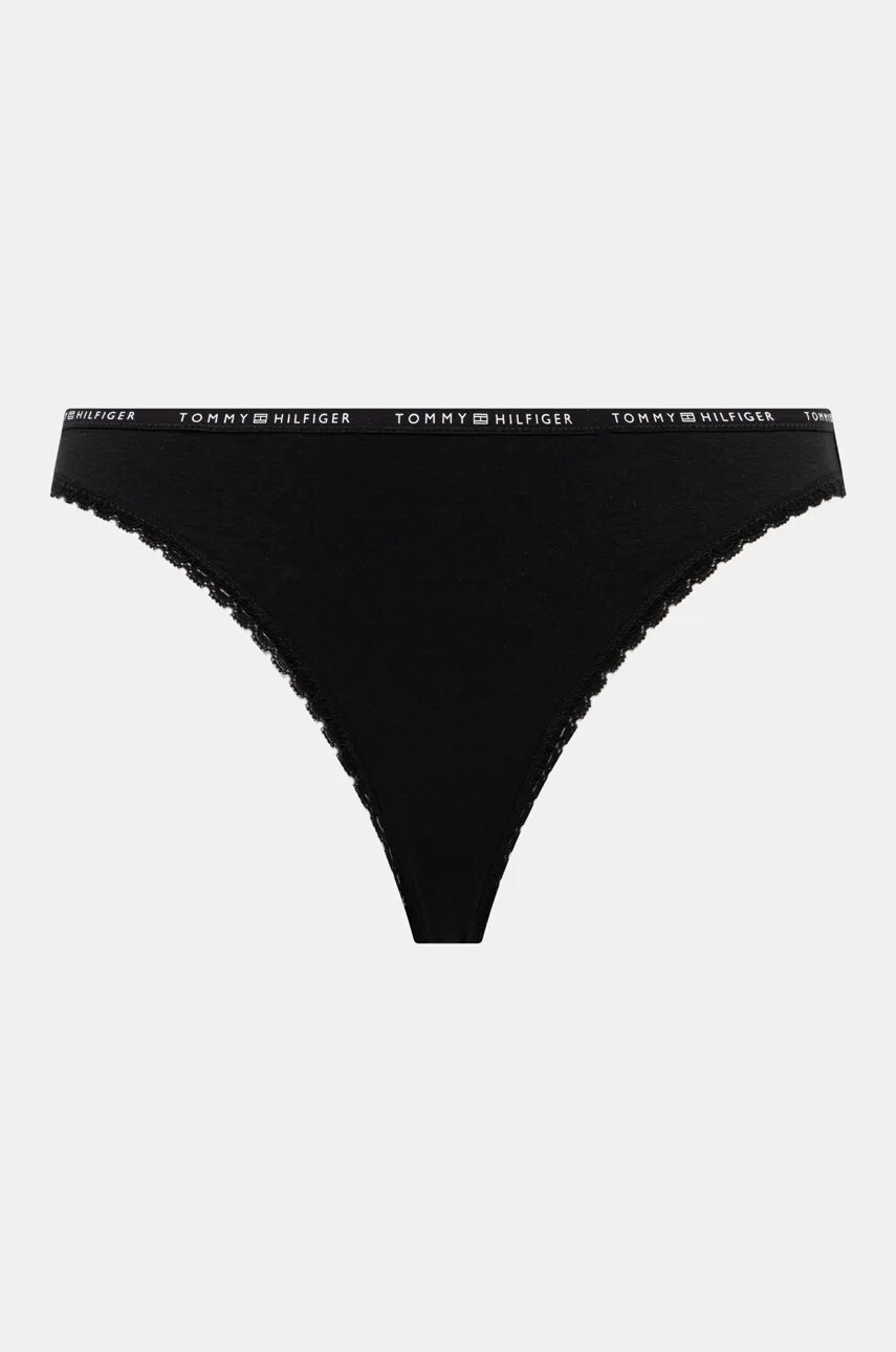 Труси Tommy Hilfiger 3-pack колір чорний UW0UW05954