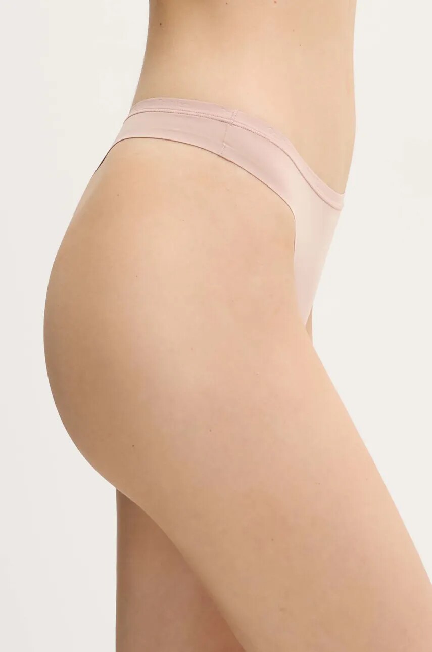 Стринги Calvin Klein Underwear колір помаранчевий LV00QF7820
