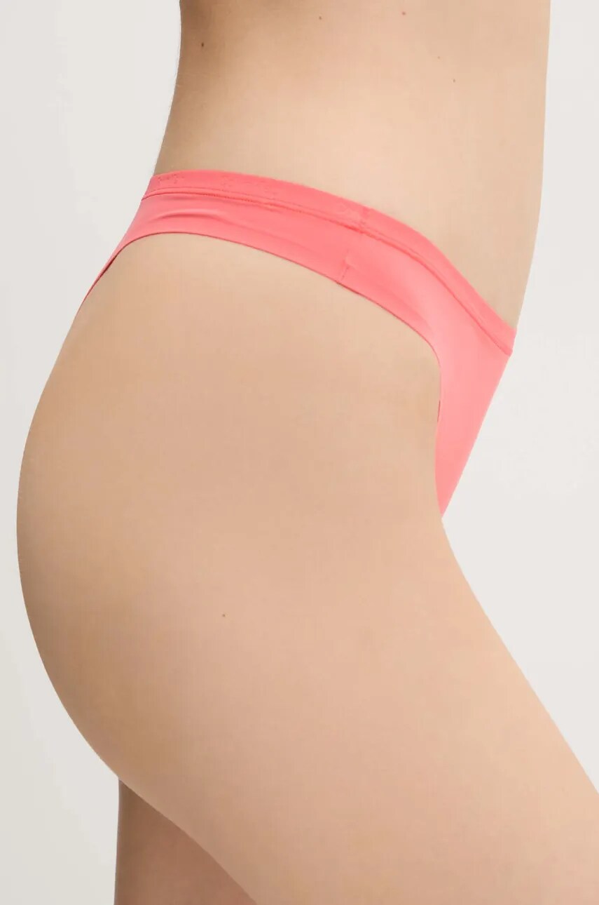 Стринги Calvin Klein Underwear колір рожевий LV00QF7820