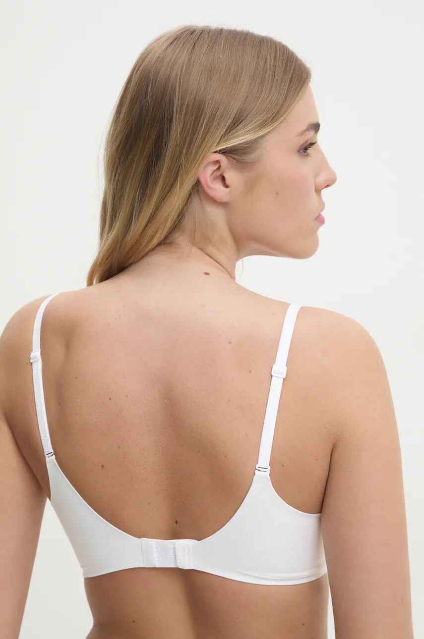 Бюстгальтер Calvin Klein Underwear колір білий однотонний LV000F3837