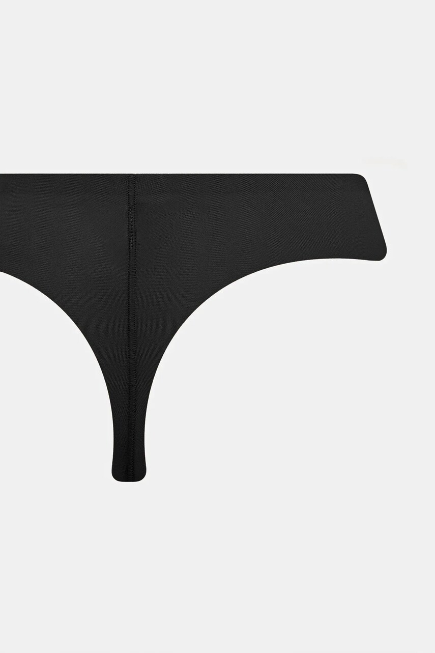 Моделюючі стринги Calvin Klein Underwear колір чорний LV00QF8165