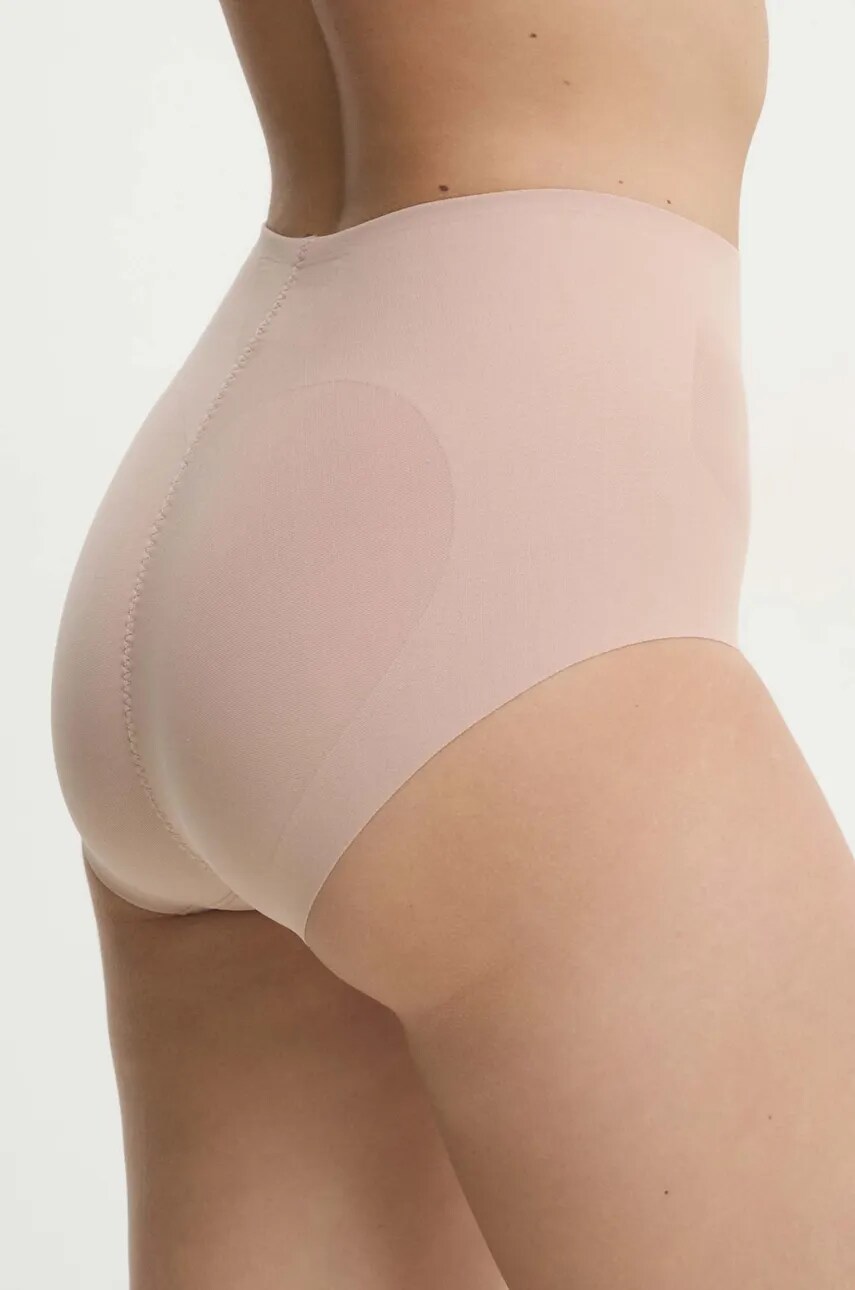 Моделюючі труси Calvin Klein Underwear колір бежевий LV00QF8166