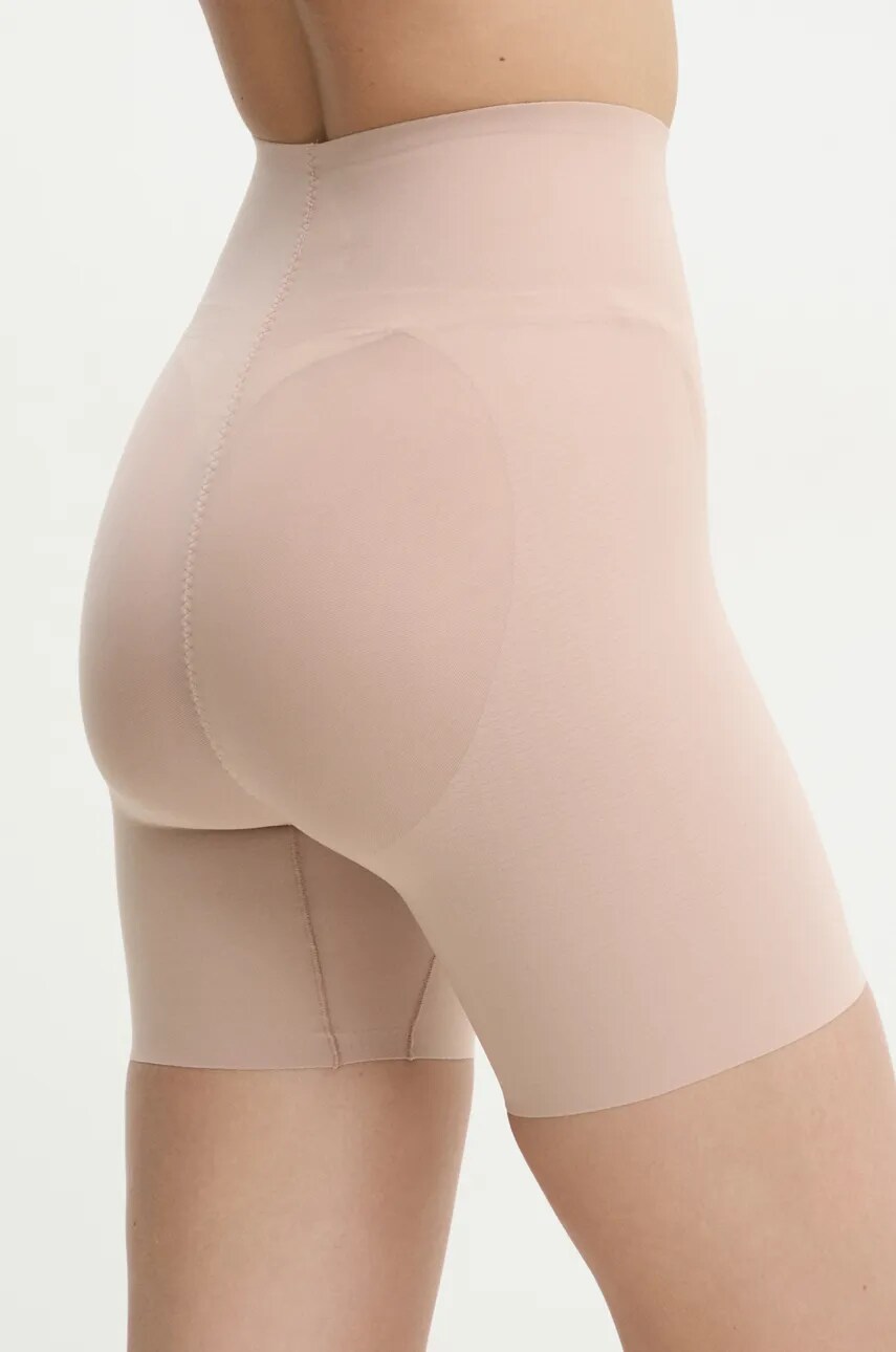 Моделюючі шорти Calvin Klein Underwear колір бежевий LV00QF8168