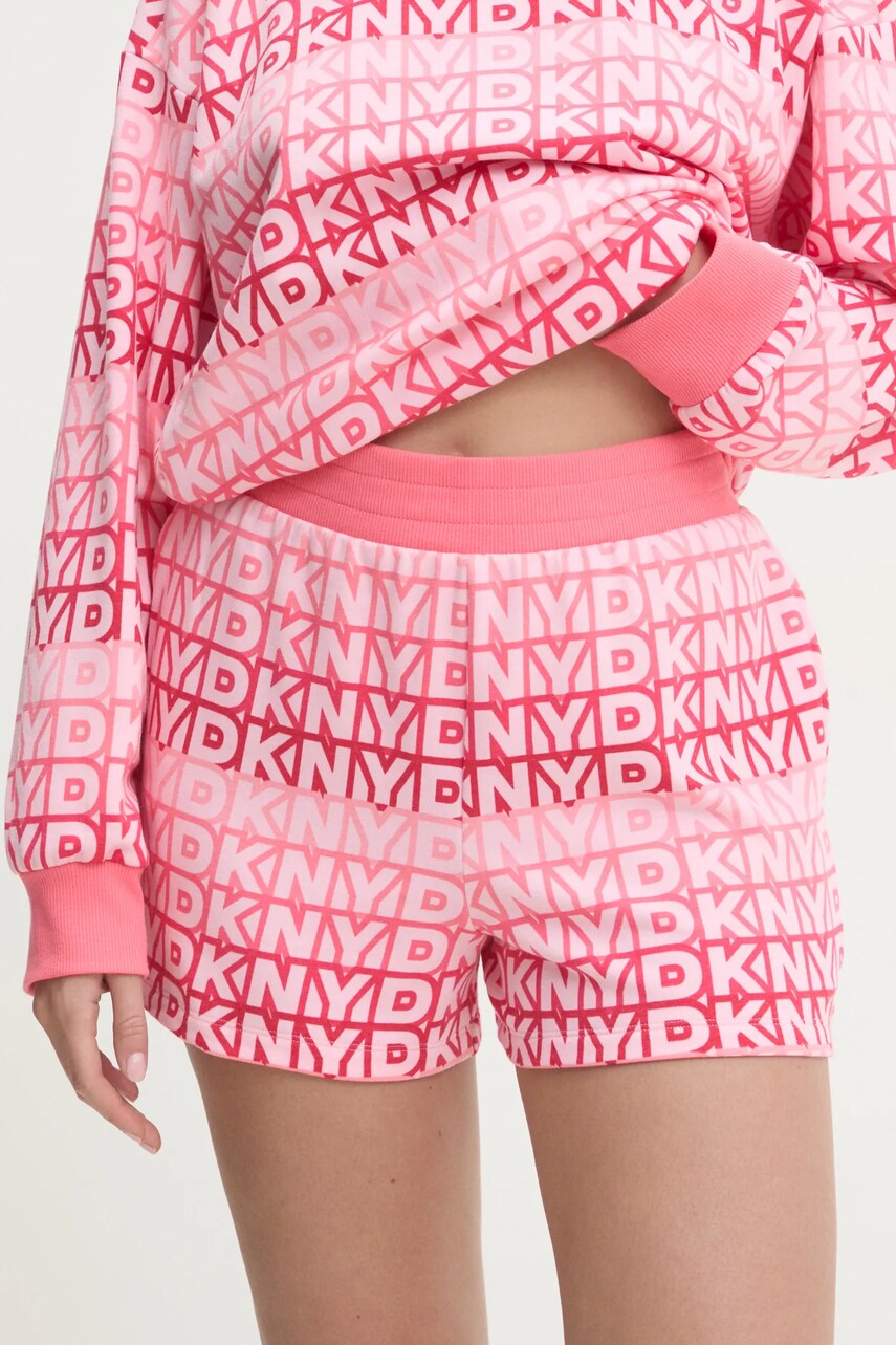 Піжама Dkny жіноча колір рожевий YI50040