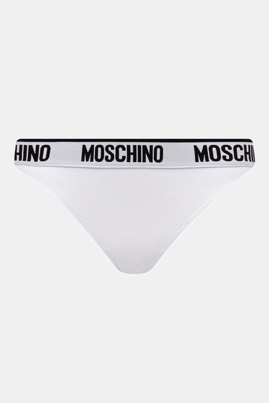 Труси Moschino Underwear 2-pack колір білий 1390.4406