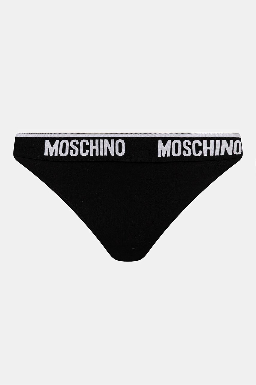 Труси Moschino Underwear 2-pack колір чорний 1390.4406