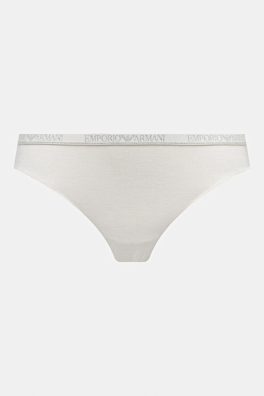 Стринги Emporio Armani Underwear 2-pack колір бежевий EW000402 AF10889