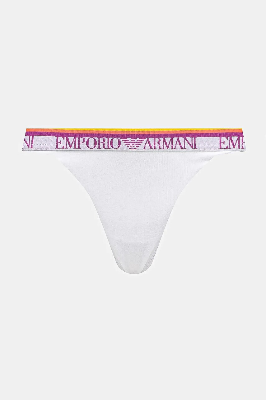 Стринги Emporio Armani Underwear 2-pack колір білий EW000405 AF10883