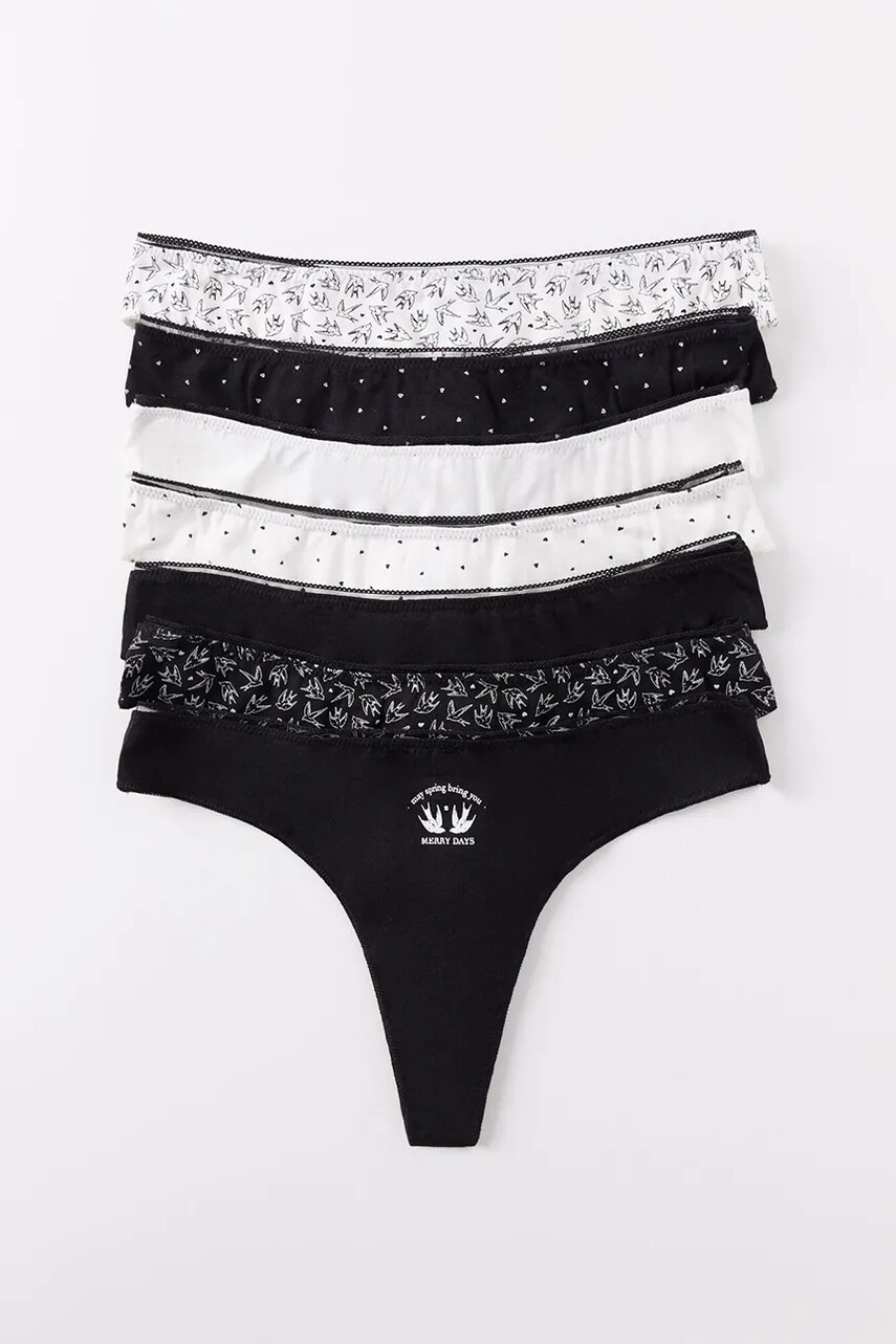 Бавовняні стрінги women'secret 7-pack 4939945