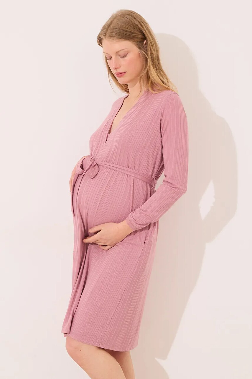 Халат women'secret колір рожевий 2179122
