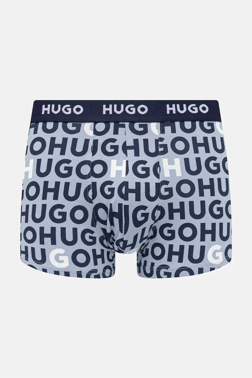 Боксери HUGO 3-pack чоловічі колір чорний 50532550