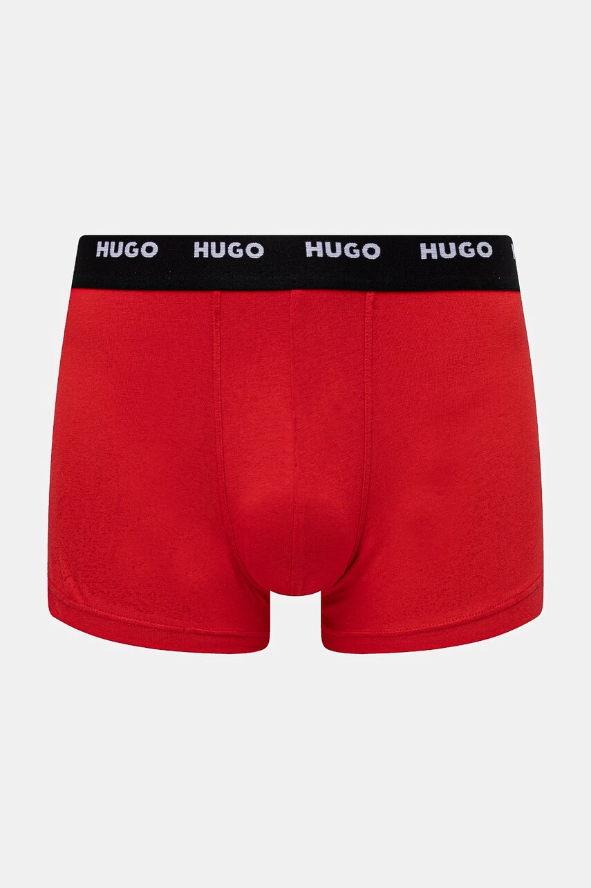 Боксери HUGO 5-pack чоловічі колір чорний 50532619