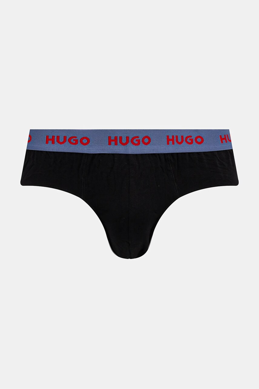 Сліпи HUGO 3-pack чоловічі колір чорний 50532570