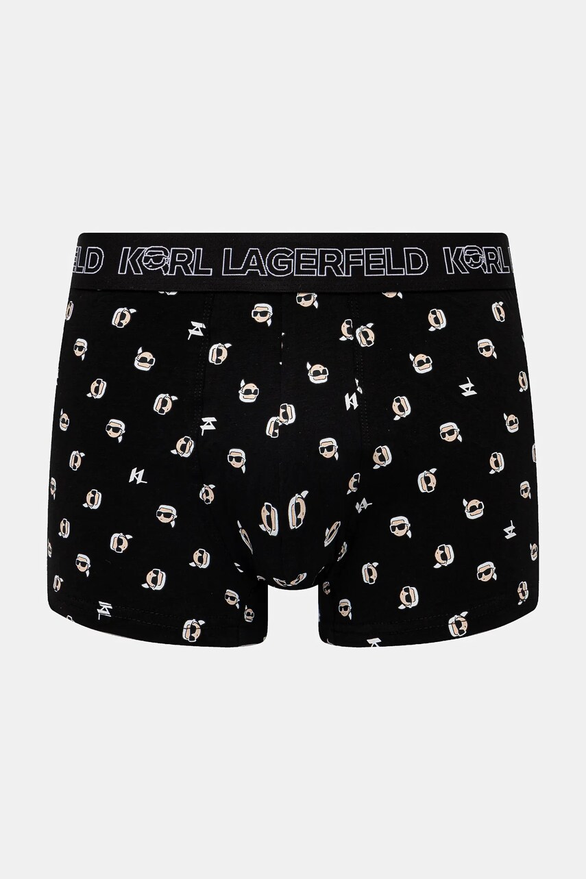 Боксери Karl Lagerfeld 3-pack чоловічі колір чорний A1M47042