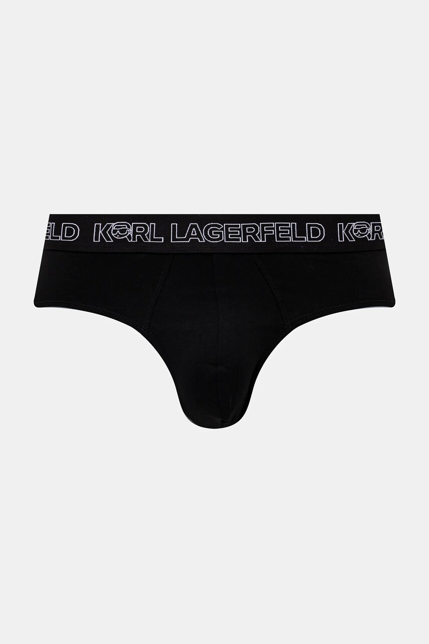 Сліпи Karl Lagerfeld 3-pack чоловічі колір чорний A1M47043
