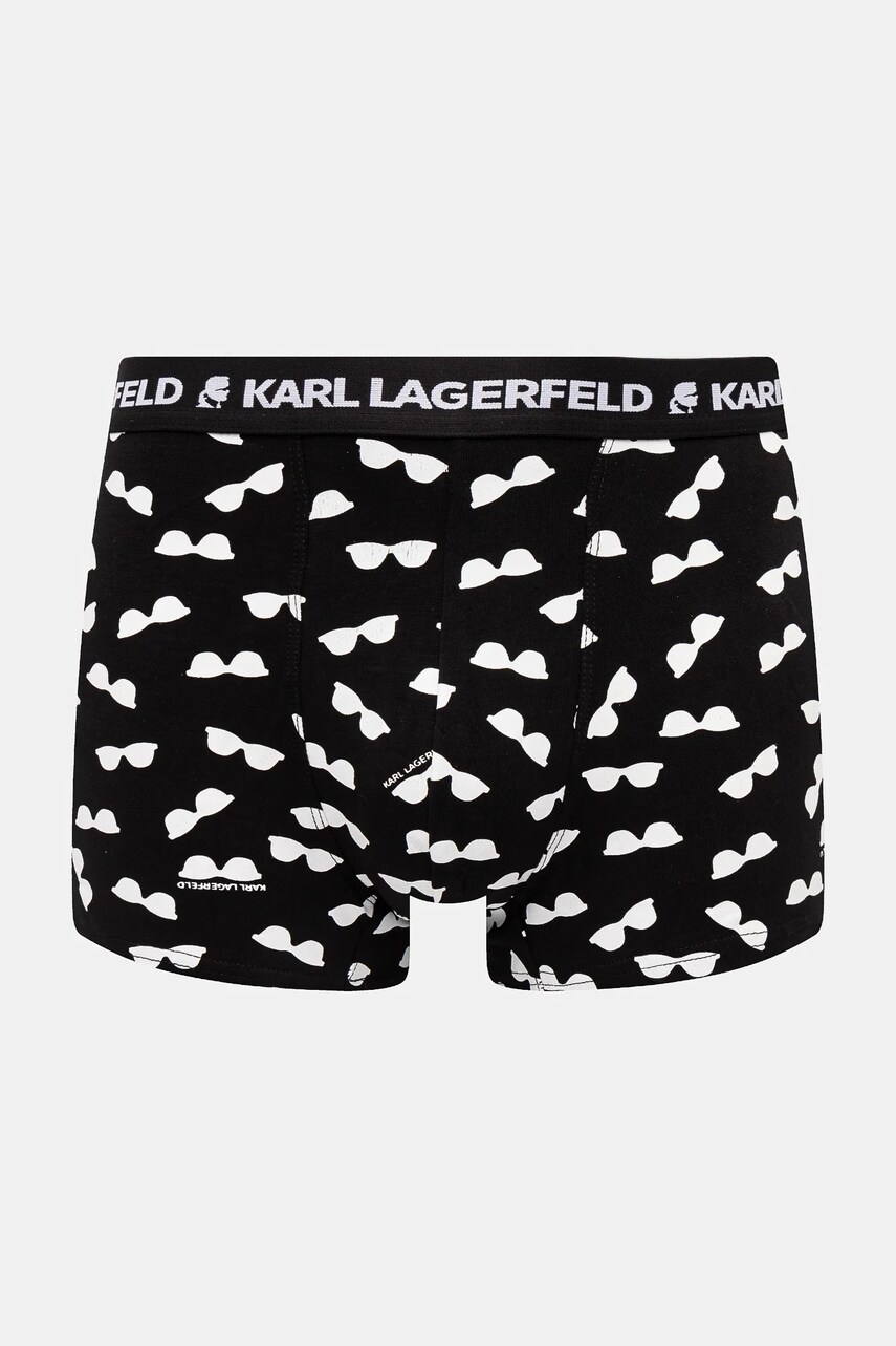 Боксери Karl Lagerfeld 3-pack чоловічі колір чорний A1M47083