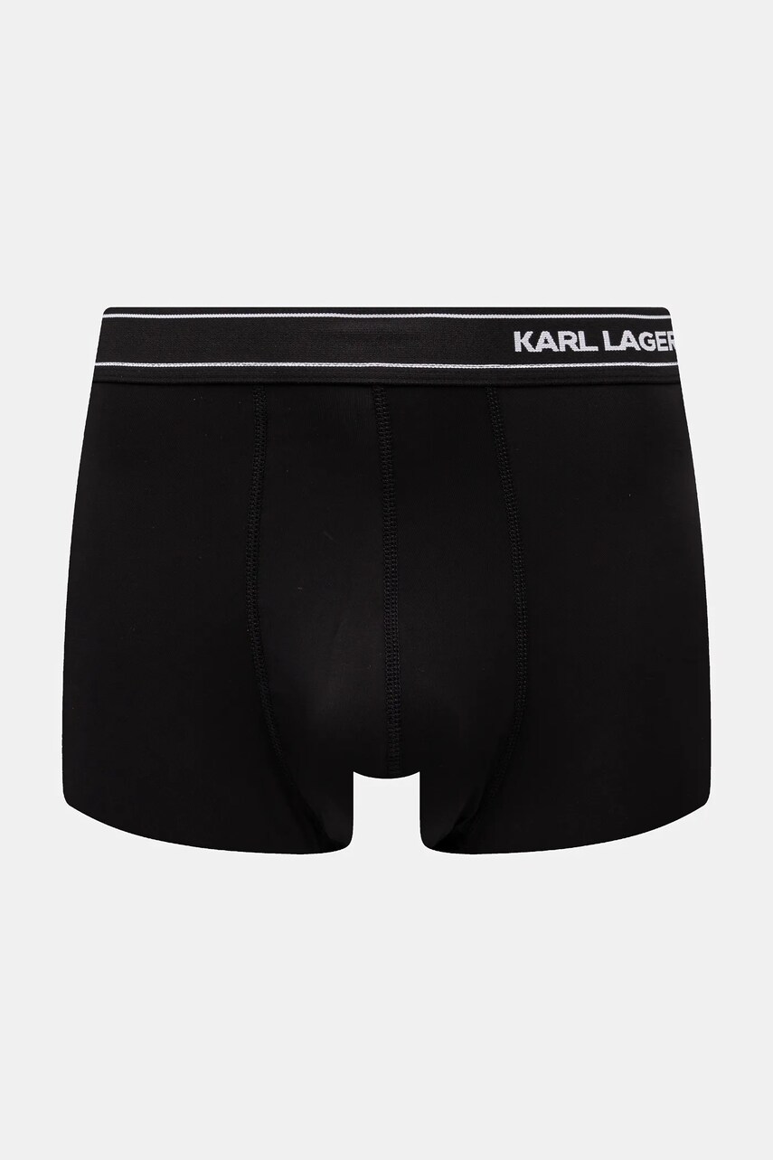 Боксери Karl Lagerfeld 3-pack чоловічі колір чорний A1M47084