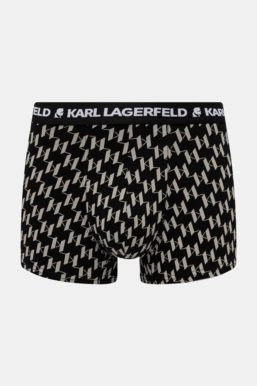 Боксери Karl Lagerfeld 3-pack чоловічі колір чорний A1M47086