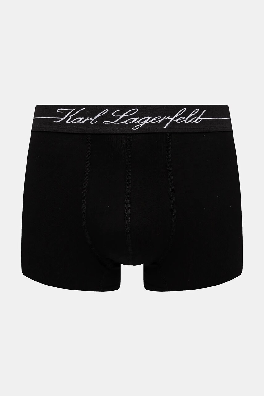 Боксери Karl Lagerfeld 3-pack чоловічі колір чорний A1M47089