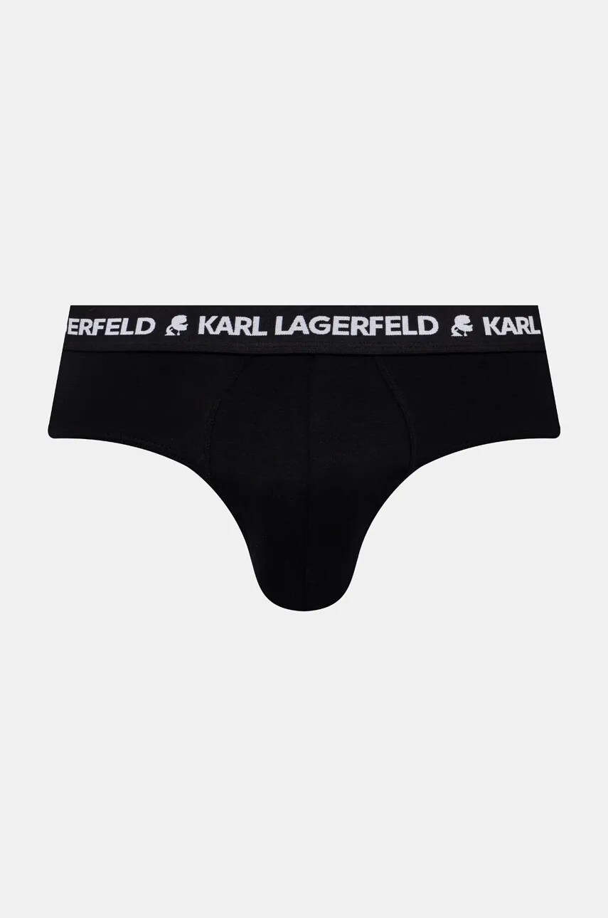 Сліпи Karl Lagerfeld 3-pack чоловічі колір чорний A1M47152