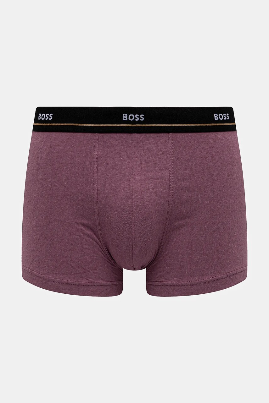 Боксери BOSS 5-pack чоловічі колір чорний 50531660