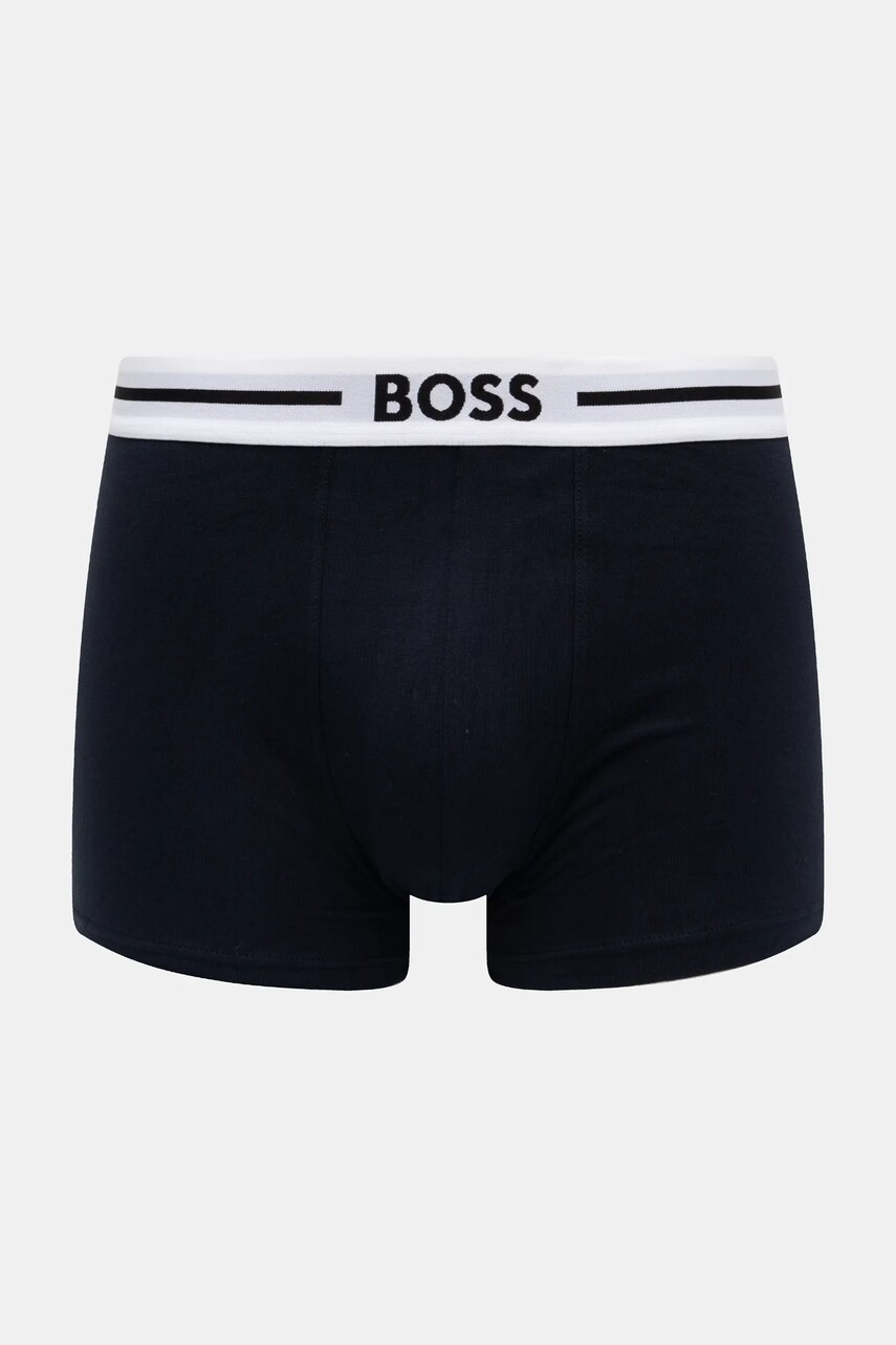Боксери BOSS 3-pack чоловічі колір синій 50531694