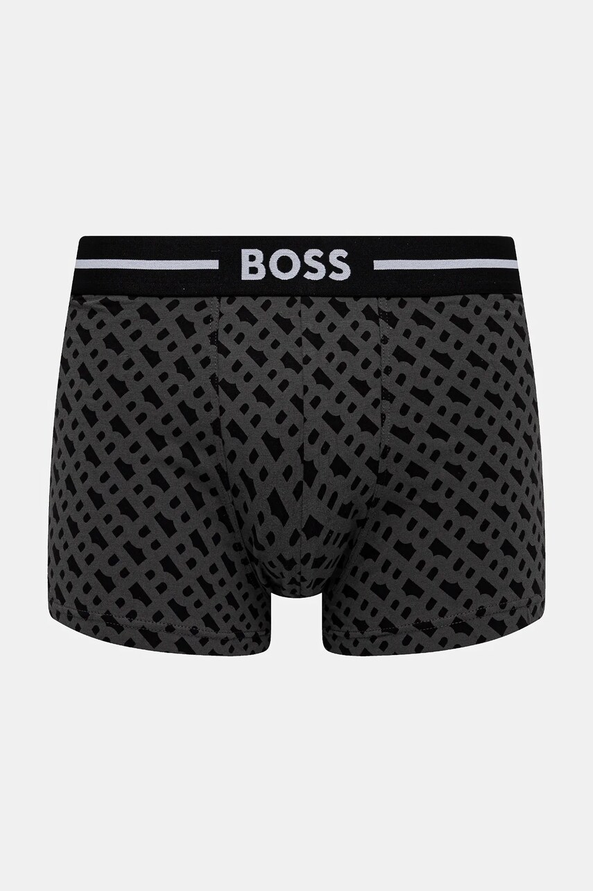 Боксери BOSS 3-pack чоловічі колір чорний 50531694