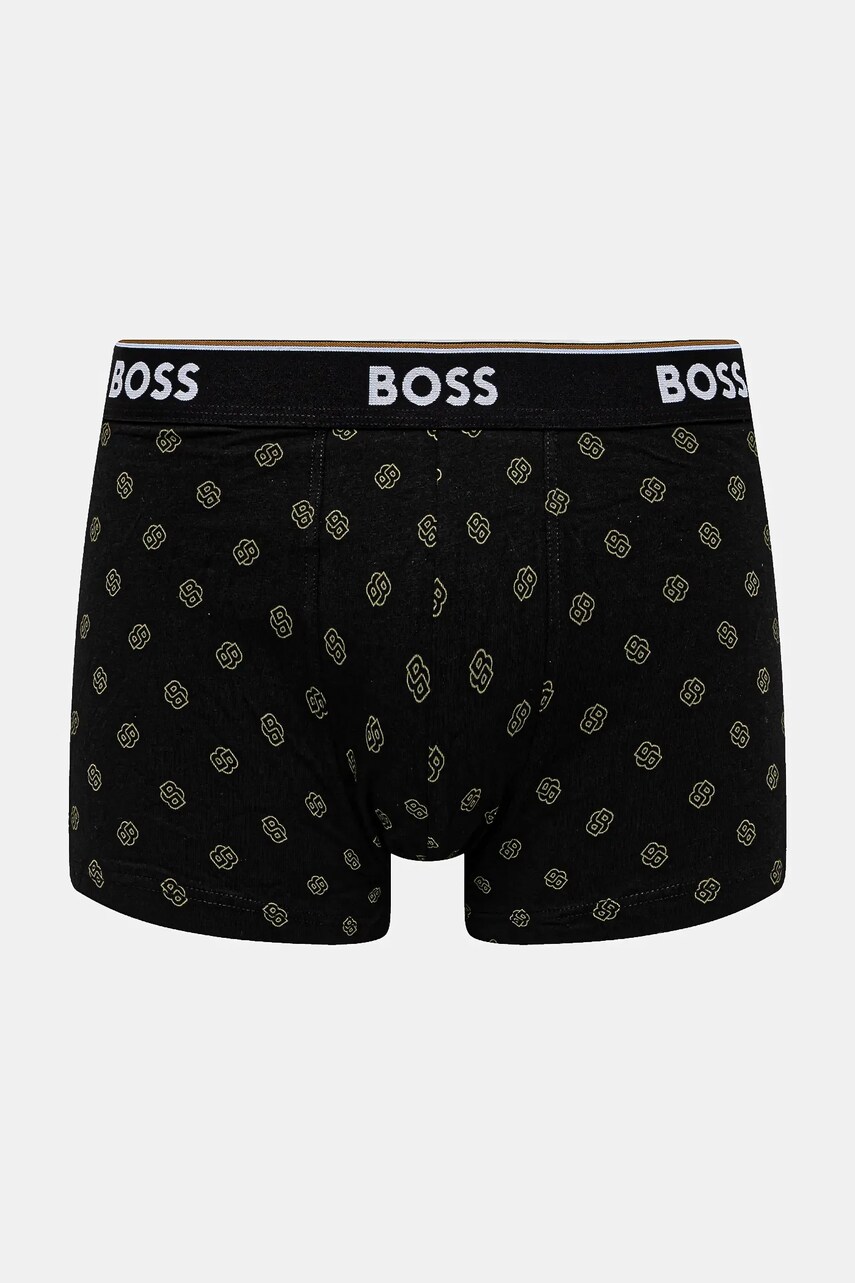 Купити Боксери BOSS 3-pack чоловічі колір чорний 50531701 – головне зображення