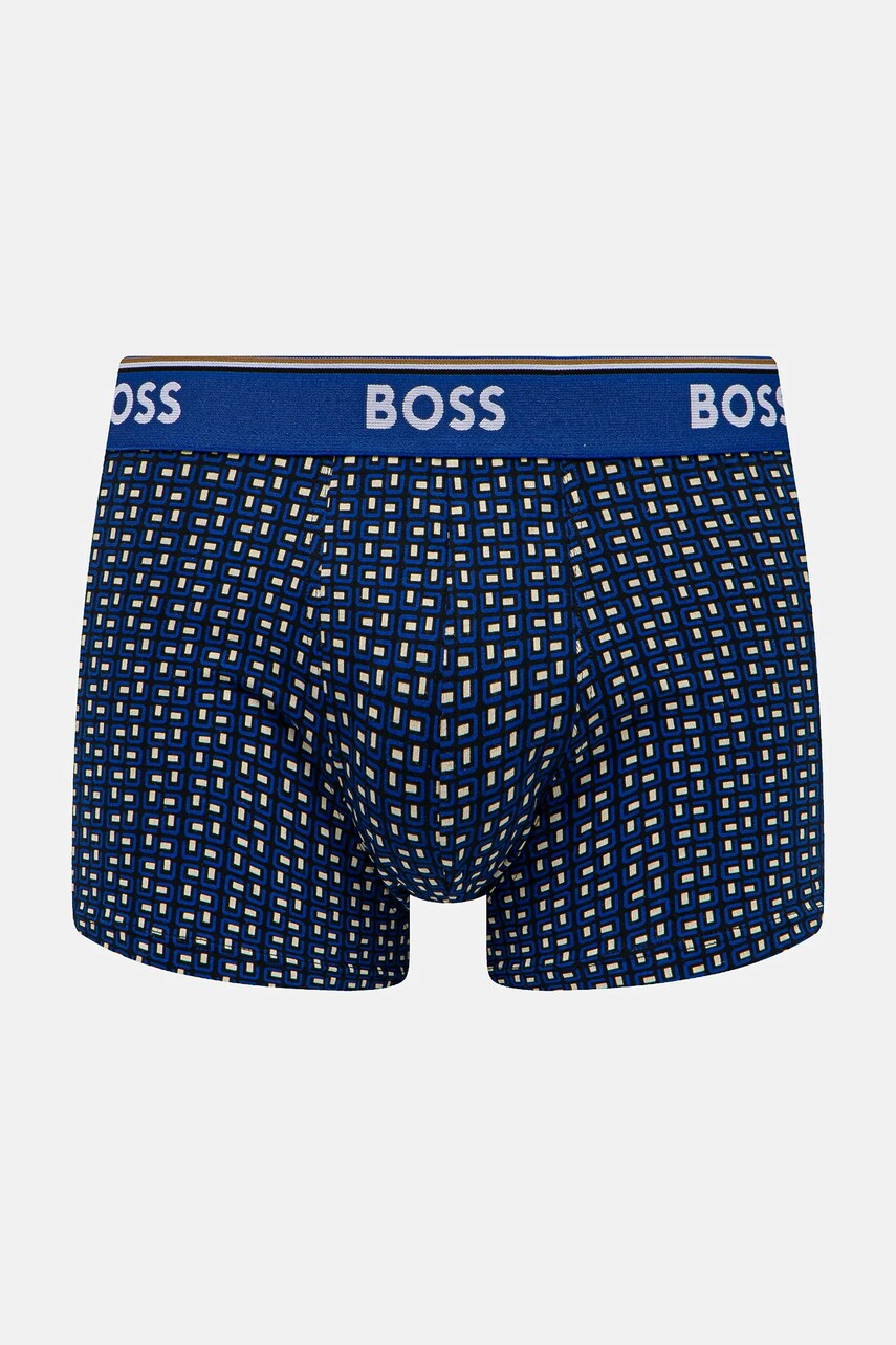 Боксери BOSS 3-pack чоловічі колір чорний 50531701