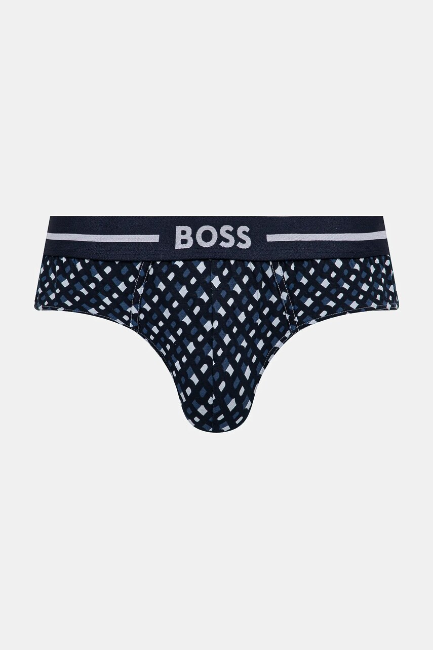 Сліпи BOSS 3-pack чоловічі колір синій 50531706
