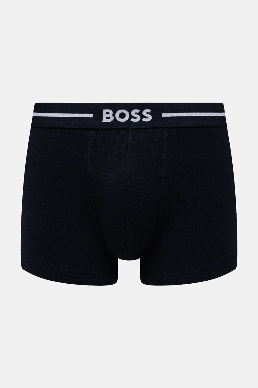 Боксери BOSS 3-pack чоловічі колір чорний 50532453