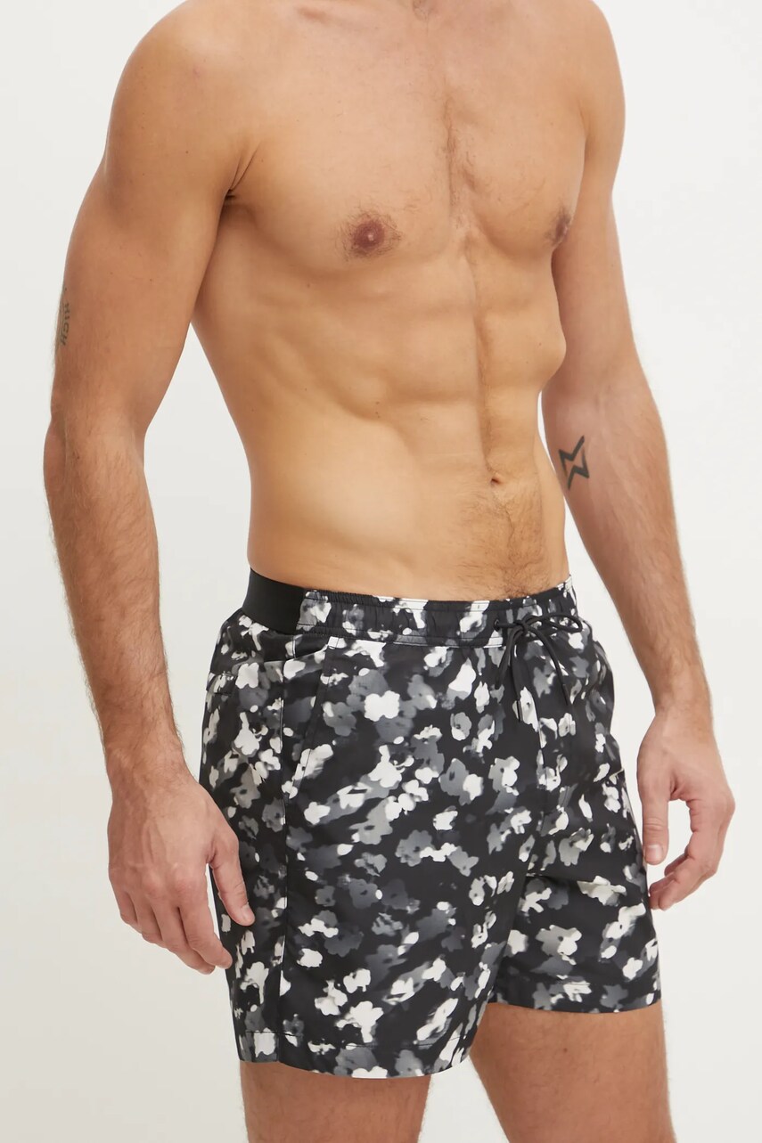 Купальні шорти Calvin Klein колір чорний KM0KM01162