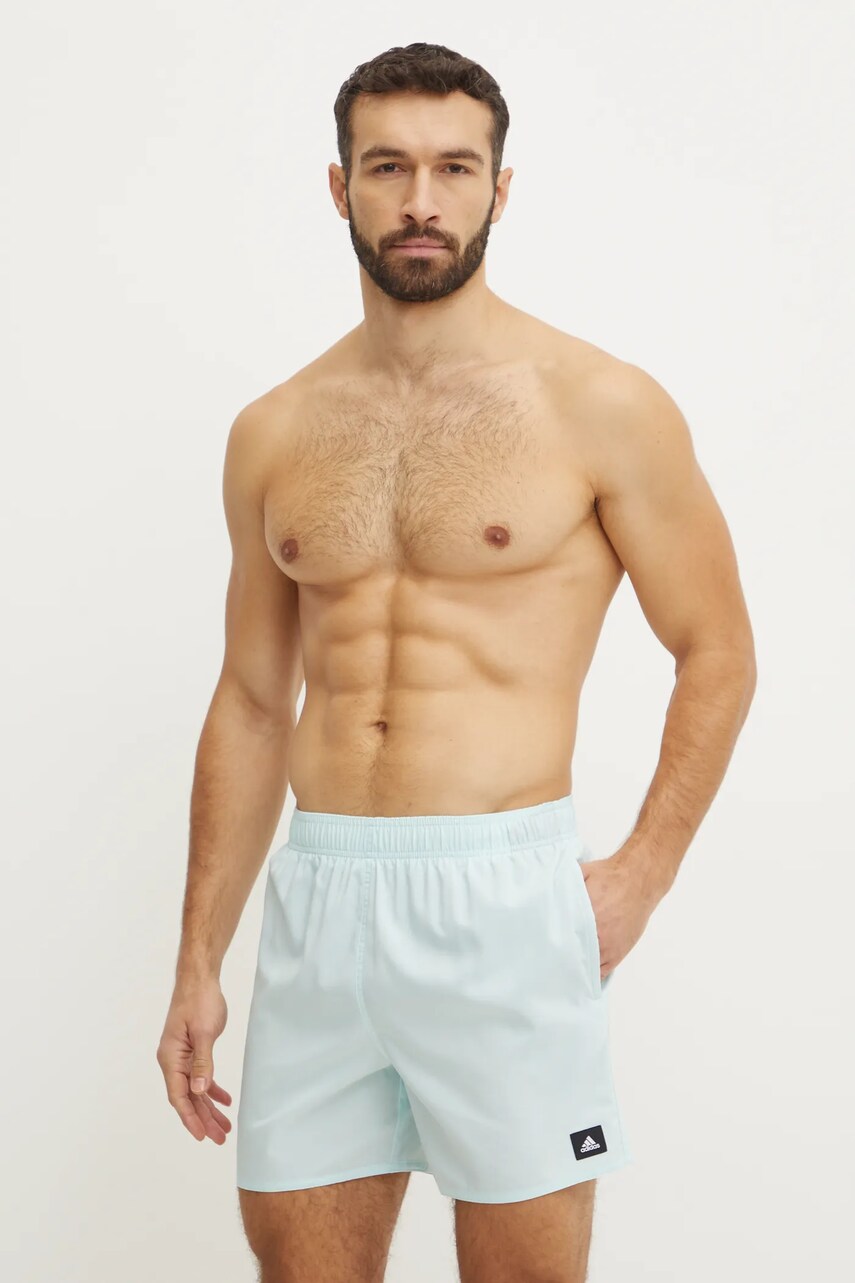 Купальні шорти adidas Performance Solid CLX колір бірюзовий JC9918
