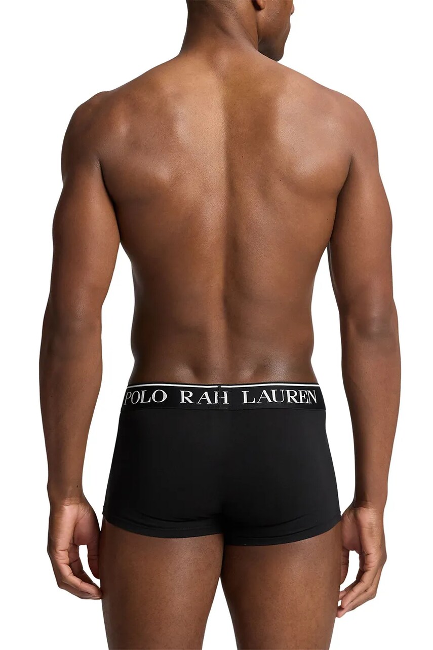Бавовняні боксери Polo Ralph Lauren колір чорний 714966106