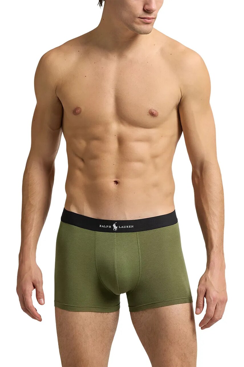 Боксери Polo Ralph Lauren 3-pack чоловічі колір зелений 714965507