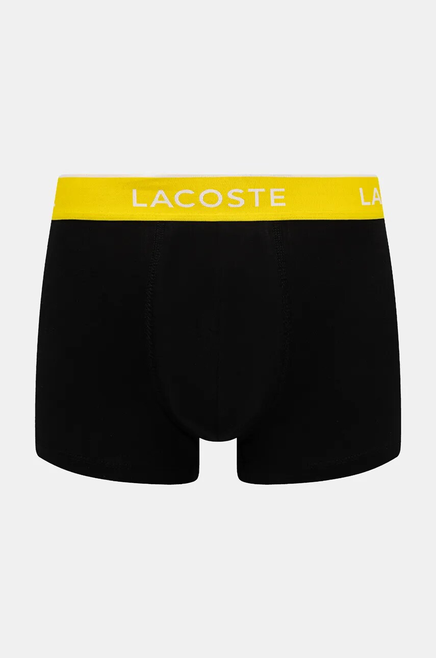 Боксери Lacoste 3-pack чоловічі колір чорний 5H1297