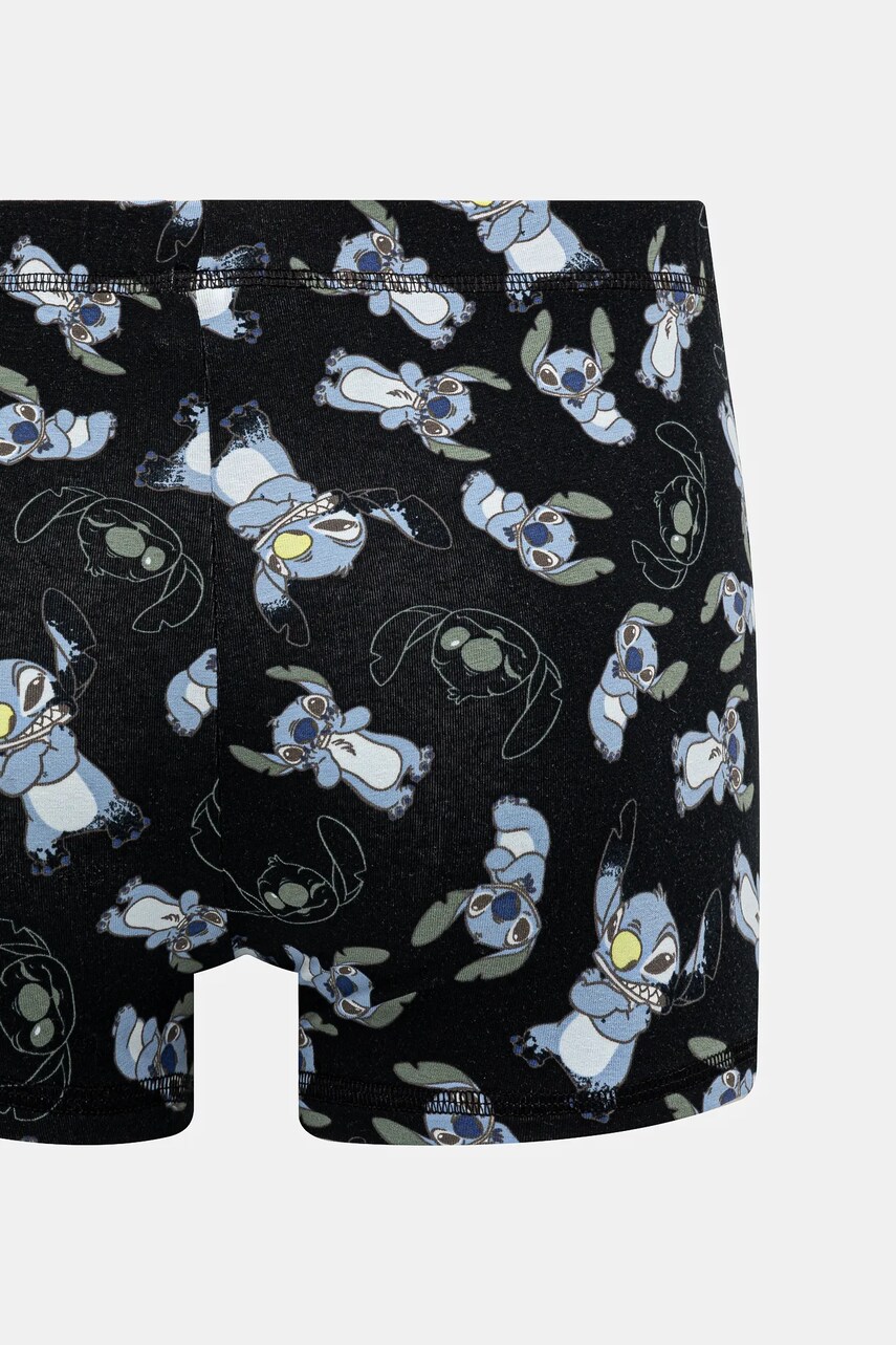 Боксери United Colors of Benetton LILO&STITCH чоловічі колір чорний 3W4M2X01F