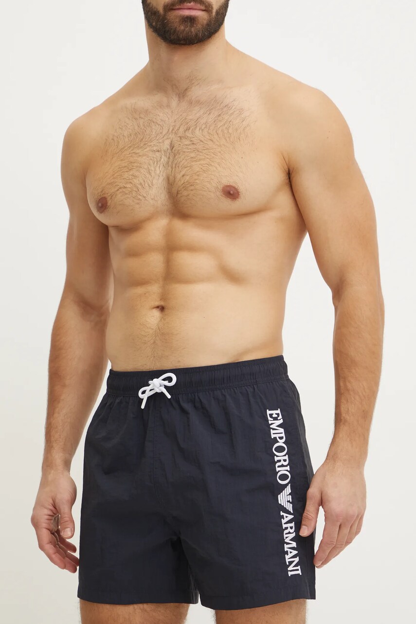 Купальні шорти Emporio Armani Underwear колір синій EM000583 AF12330
