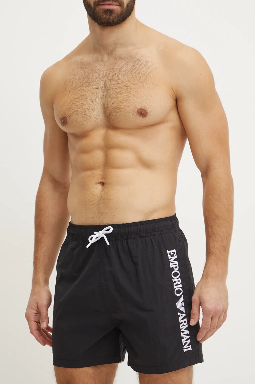 Купальні шорти Emporio Armani Underwear колір чорний EM000583 AF12330