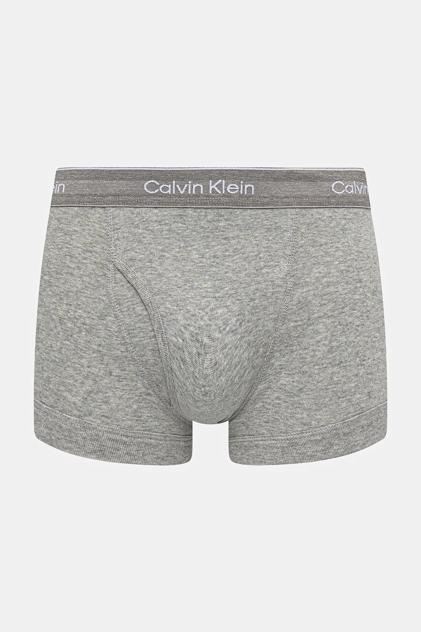 Бавовняні боксери Calvin Klein Underwear 3-pack колір червоний 000NB4002A