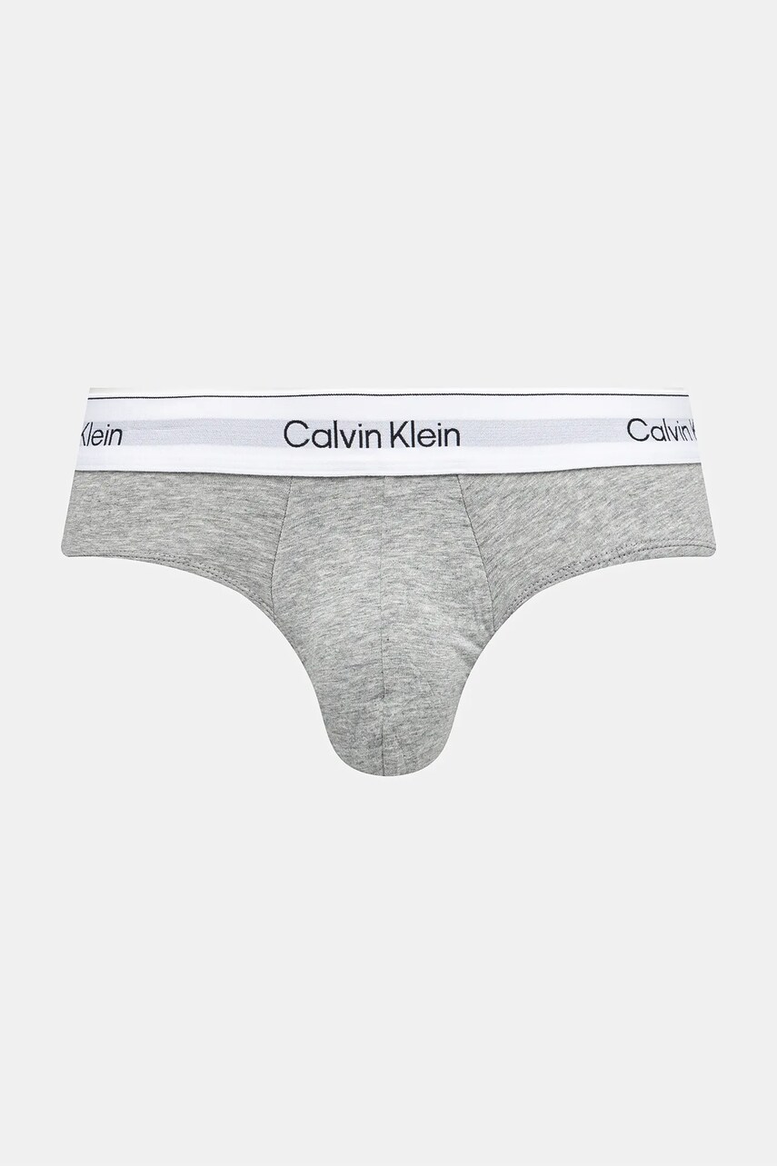 Сліпи Calvin Klein Underwear 3-pack чоловічі колір сірий LV00NB4388