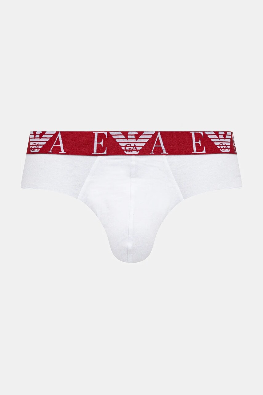Сліпи Emporio Armani Underwear 3-pack колір червоний EM000258 AF10778