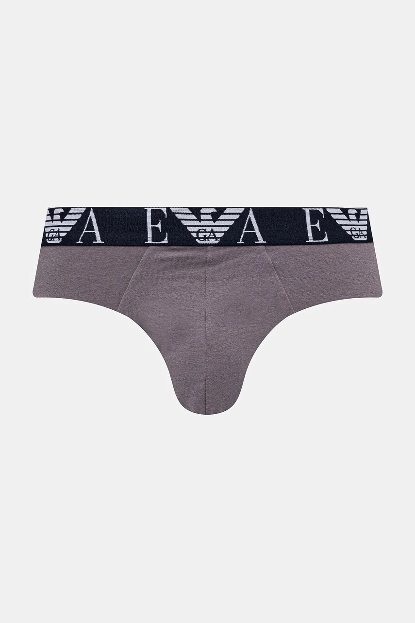 Сліпи Emporio Armani Underwear 3-pack колір чорний EM000258 AF10778