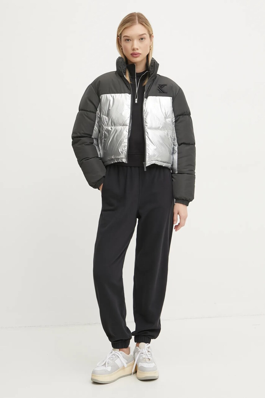 Бавовняна кофта Tommy Jeans жіноча колір чорний з аплікацією DW0DW19410