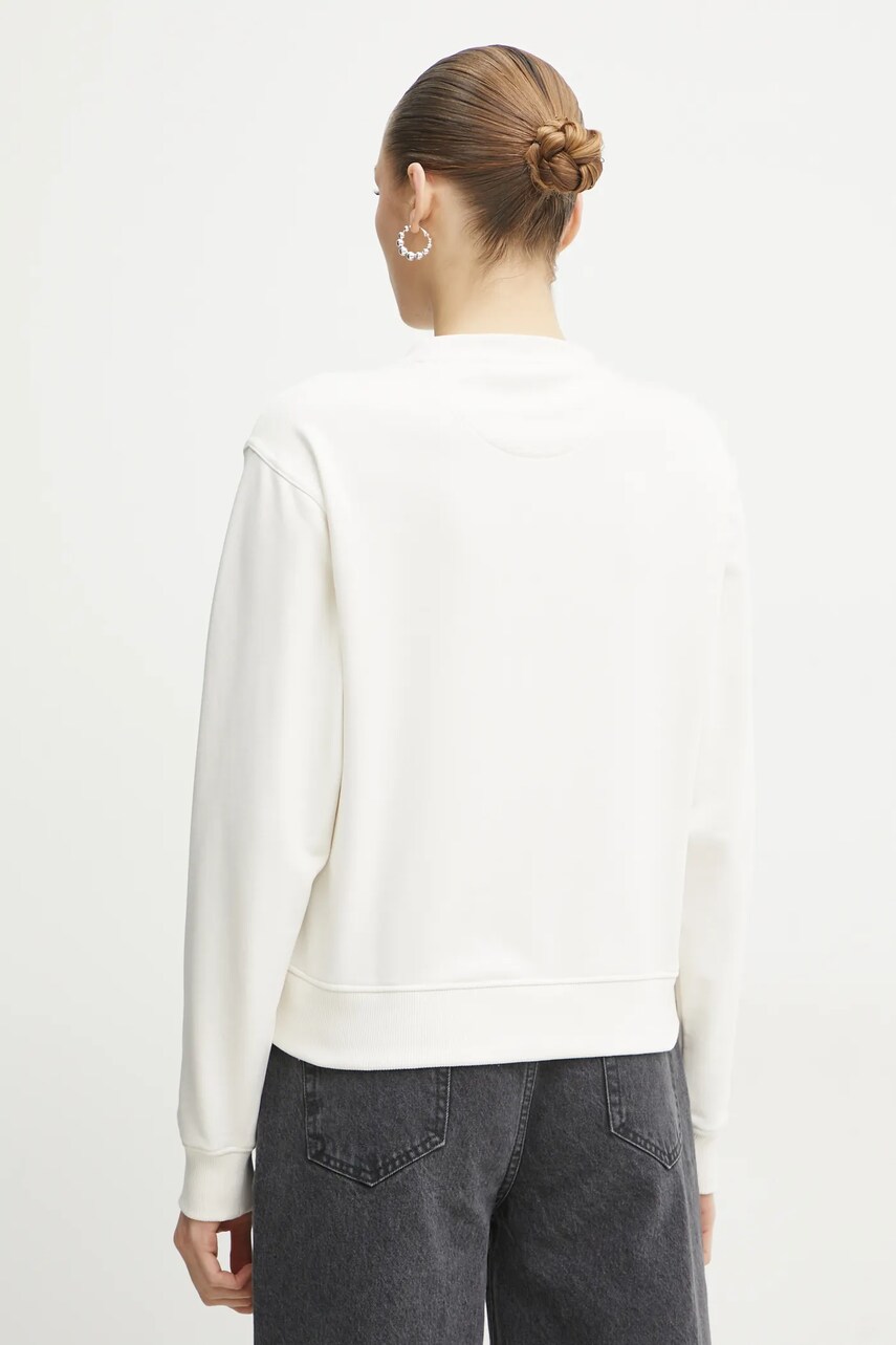 Кофта Guess жіноча колір білий з аплікацією W5RQ04 KB683