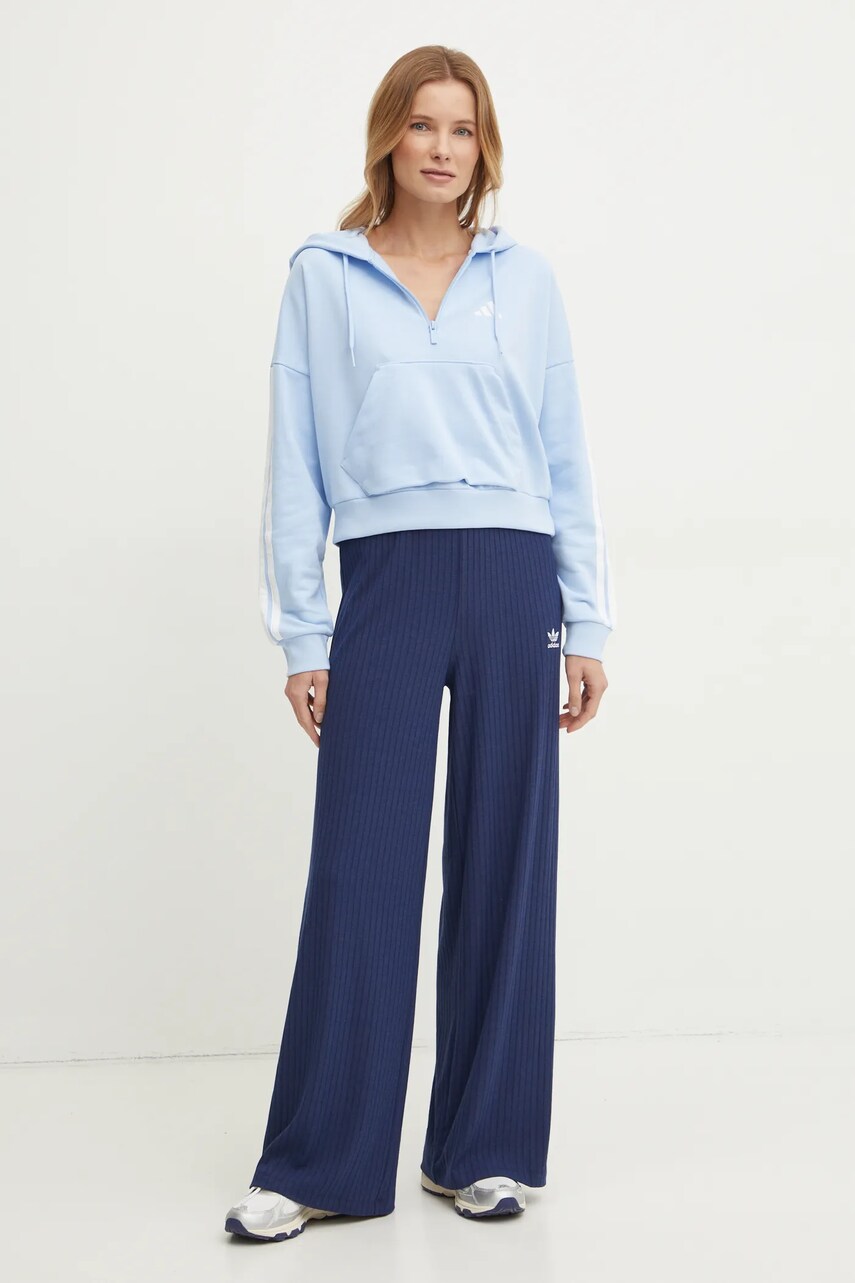 Кофта adidas Essentials жіноча з капюшоном з аплікацією JN1945