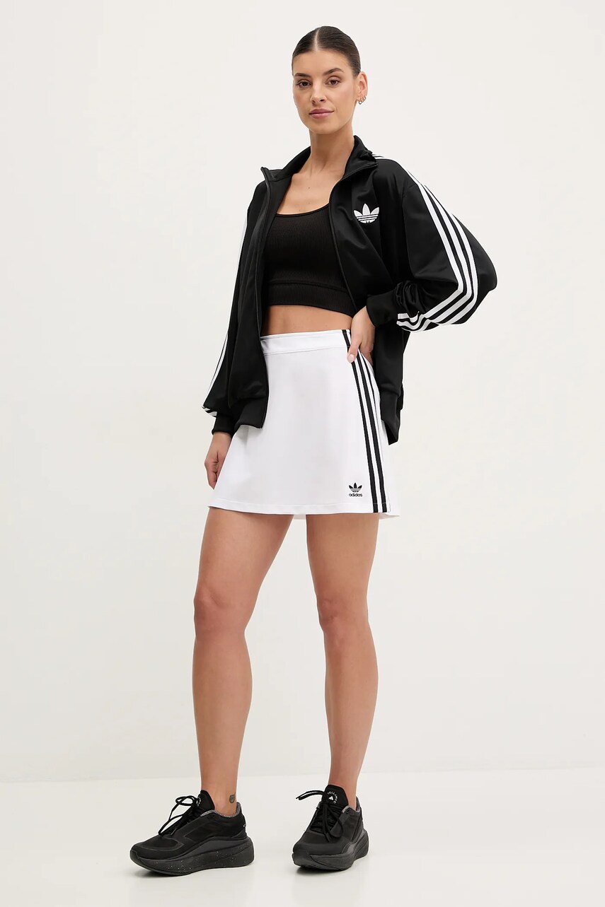 Кофта adidas Originals Firebird жіноча колір чорний з аплікацією JC8251